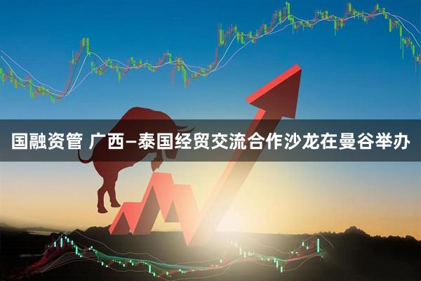 国融资管 广西—泰国经贸交流合作沙龙在曼谷举办