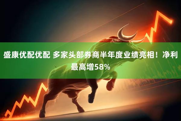 盛康优配优配 多家头部券商半年度业绩亮相！净利最高增58%